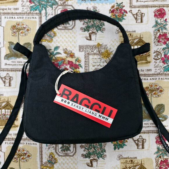👑POSH NWT SANDY LIANG X BAGGU☆ BOW MINI BAG - Picture 1 of 4
